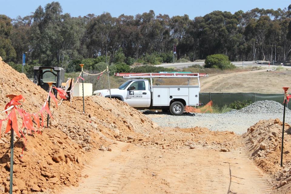 C&I Roofing Work Truck in Carmel Valley CA
